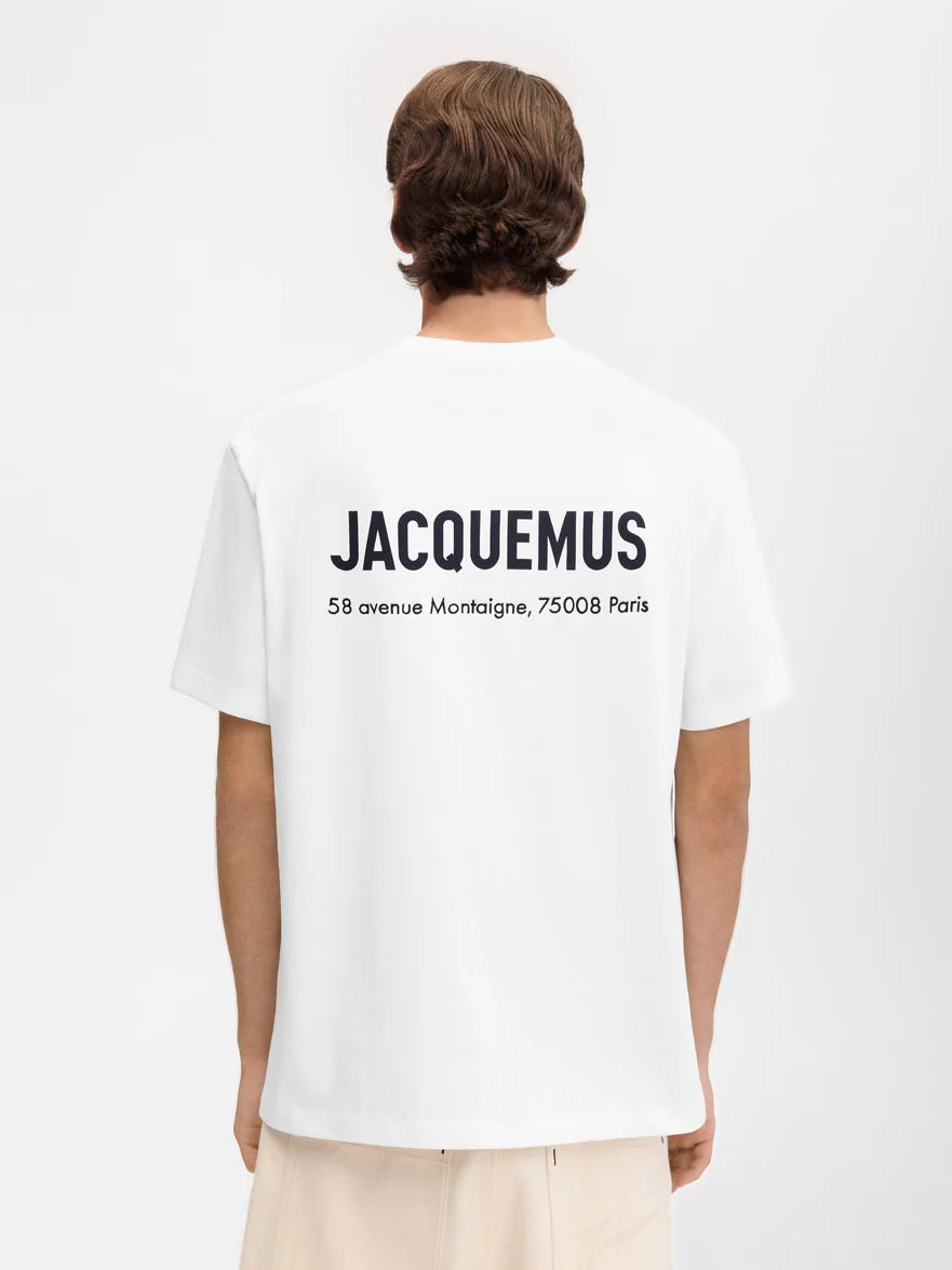 Jacquemus Saint-Tropez Logo T-Shirt White