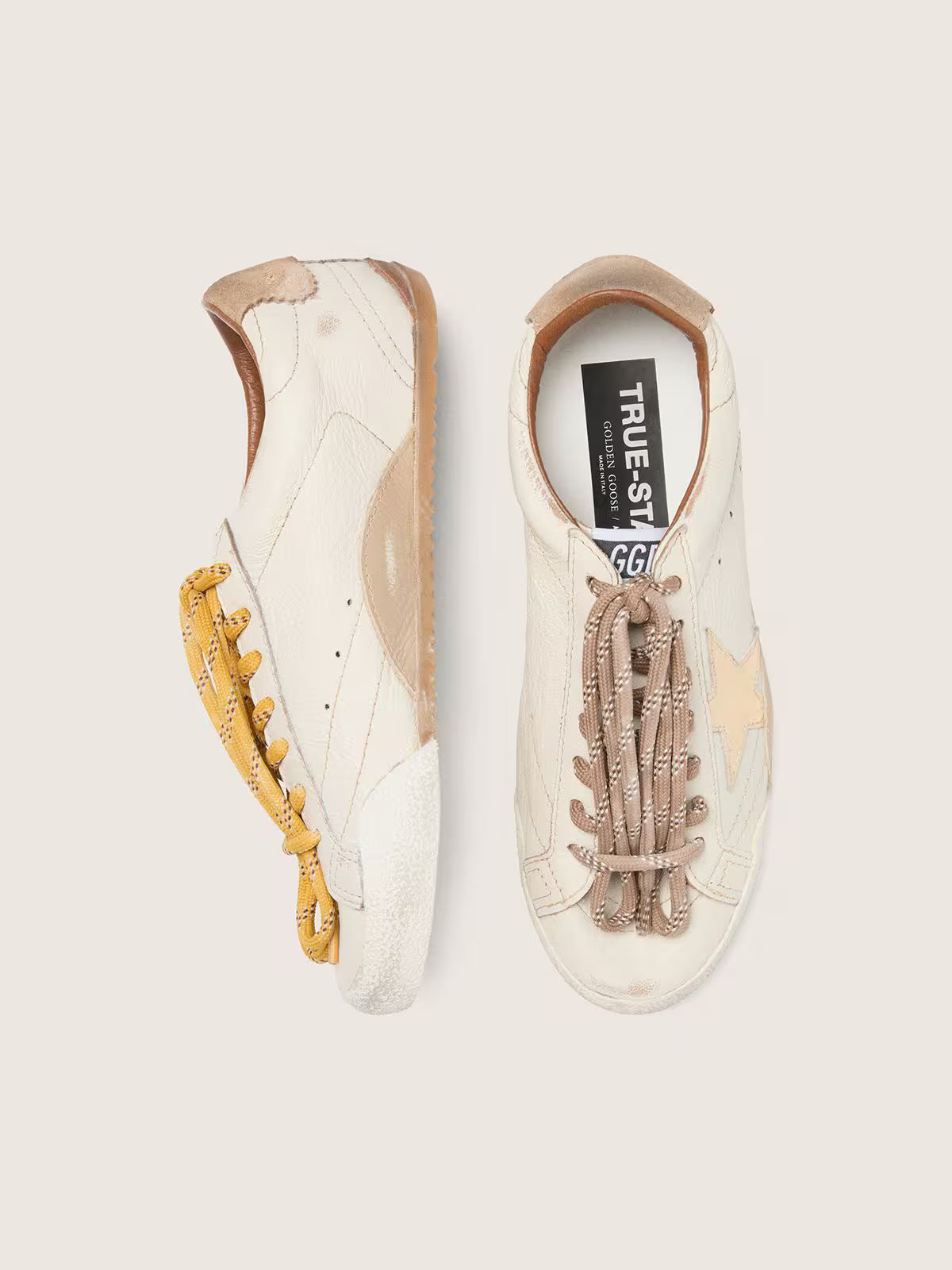 Golden Goose True Star with nappa leather