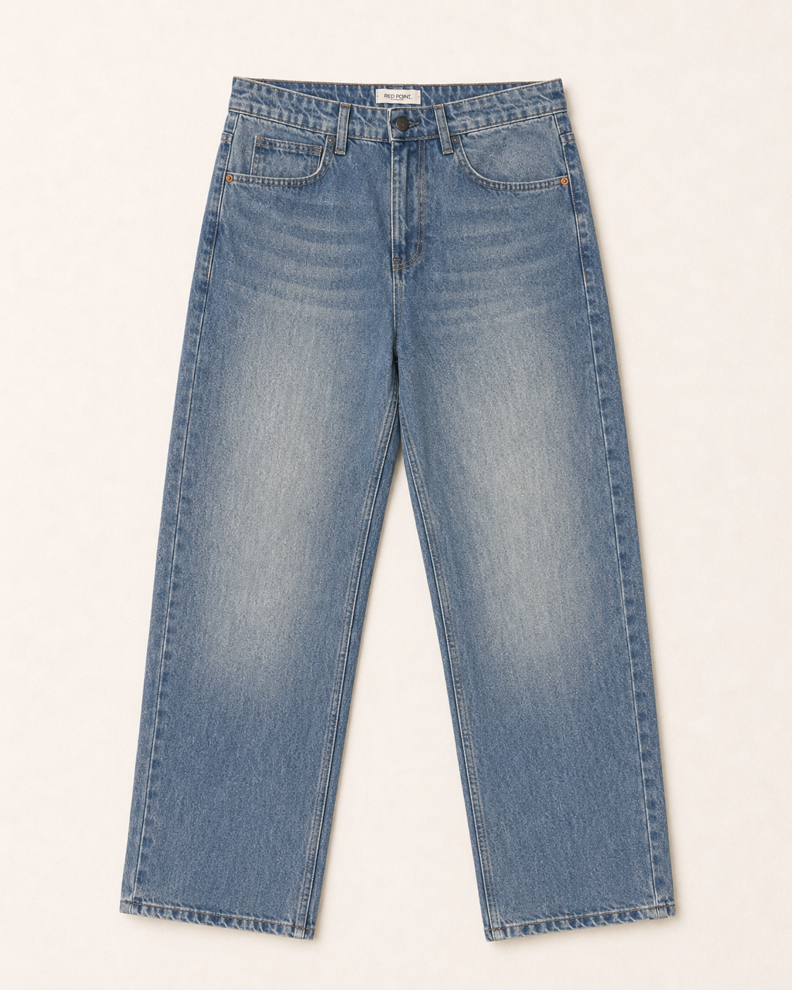STRAIGHT-LEG JEANS