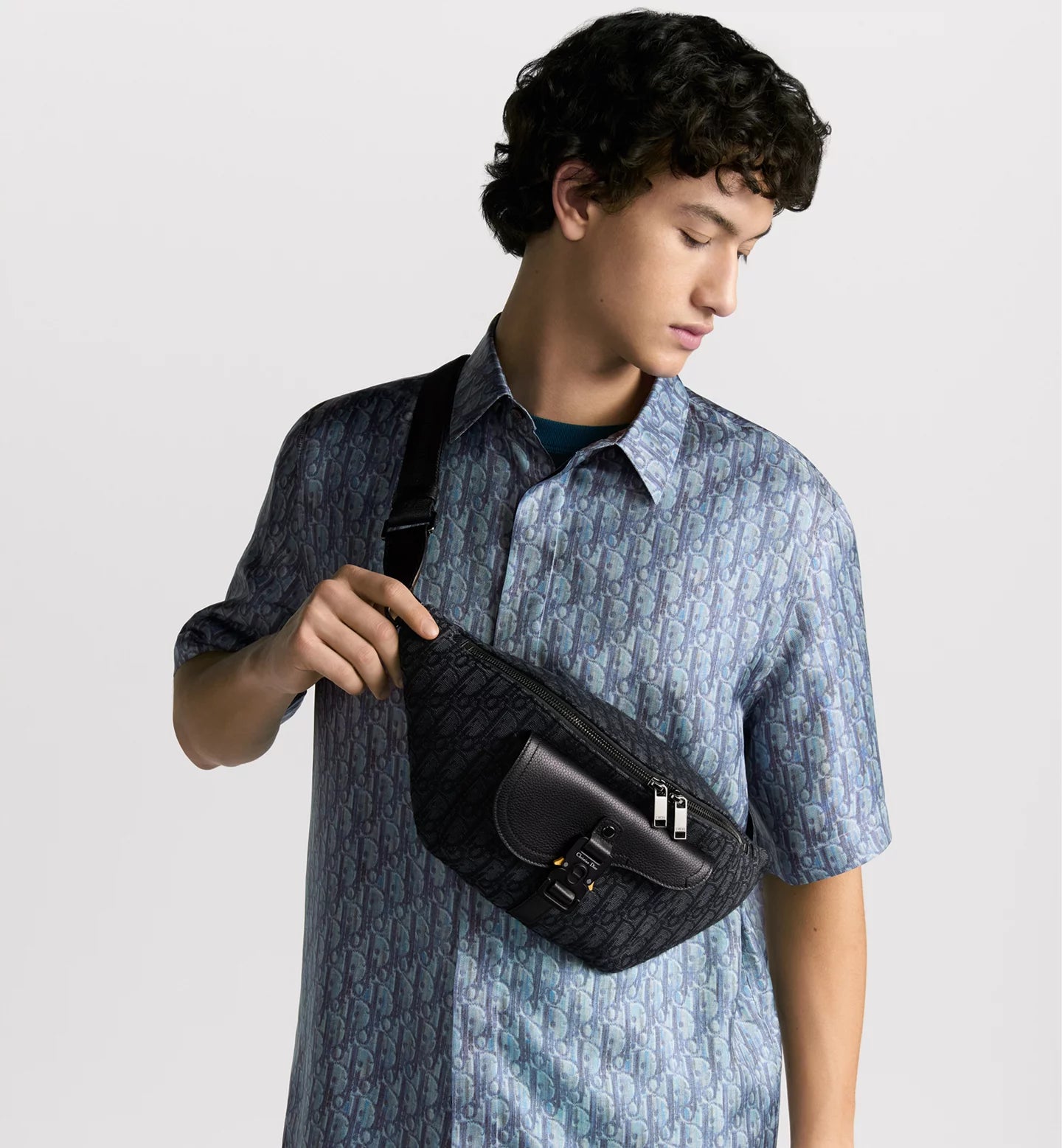 Dior Saddle Belt Bag Black