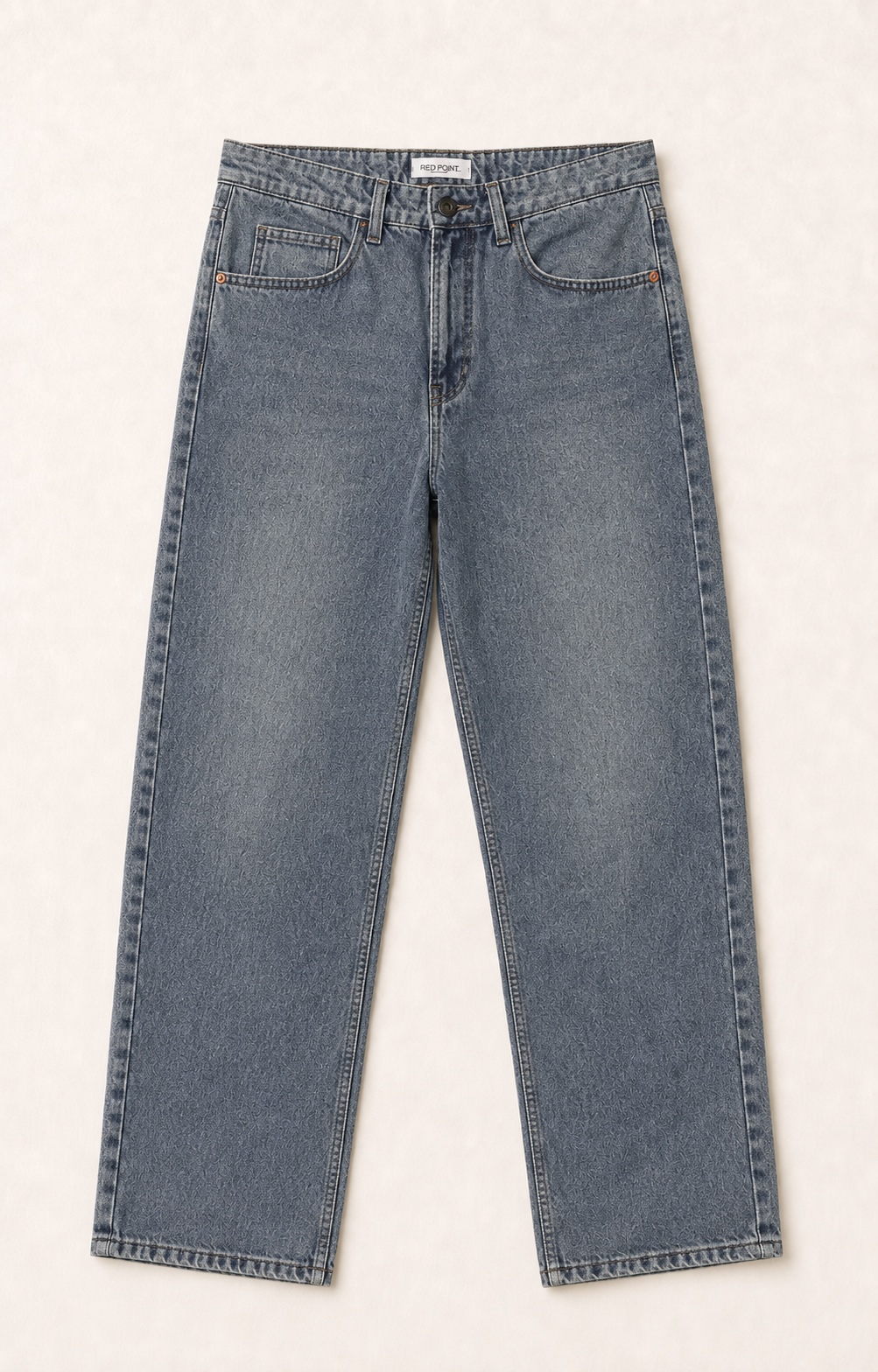STRAIGHT-LEG JEANS