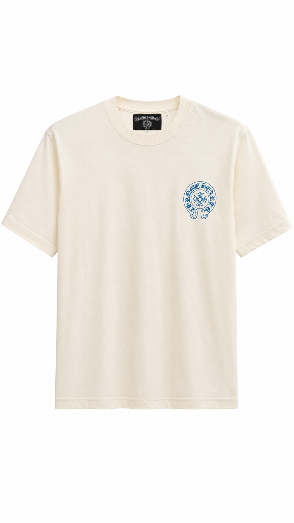 Chrome Hearts Triple Cross T-Shirt – White & Blue