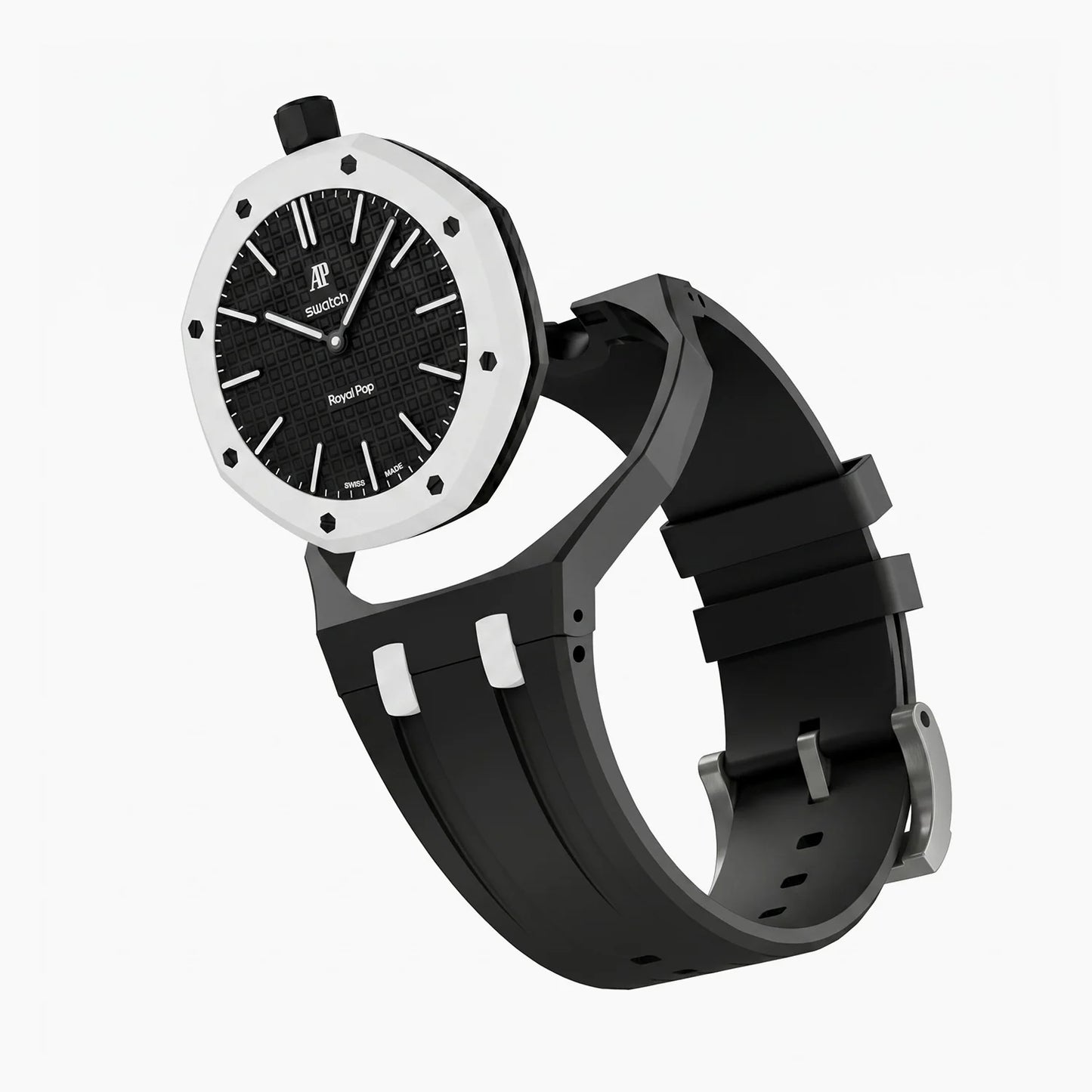 Ocho Negro Swatch X AP Royal Pop