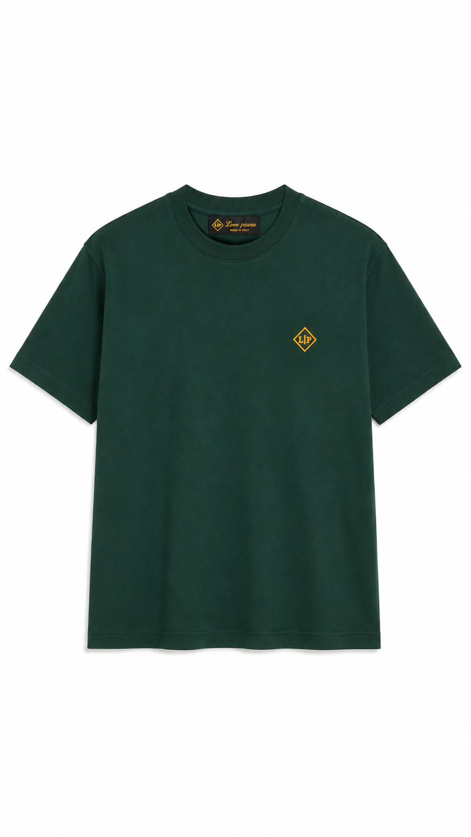 Loro Piana LP Logo T-Shirt – Forest Green