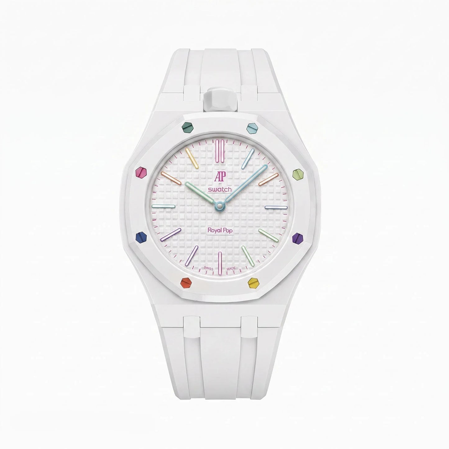 Huit Blanc Swatch X AP Royal Pop