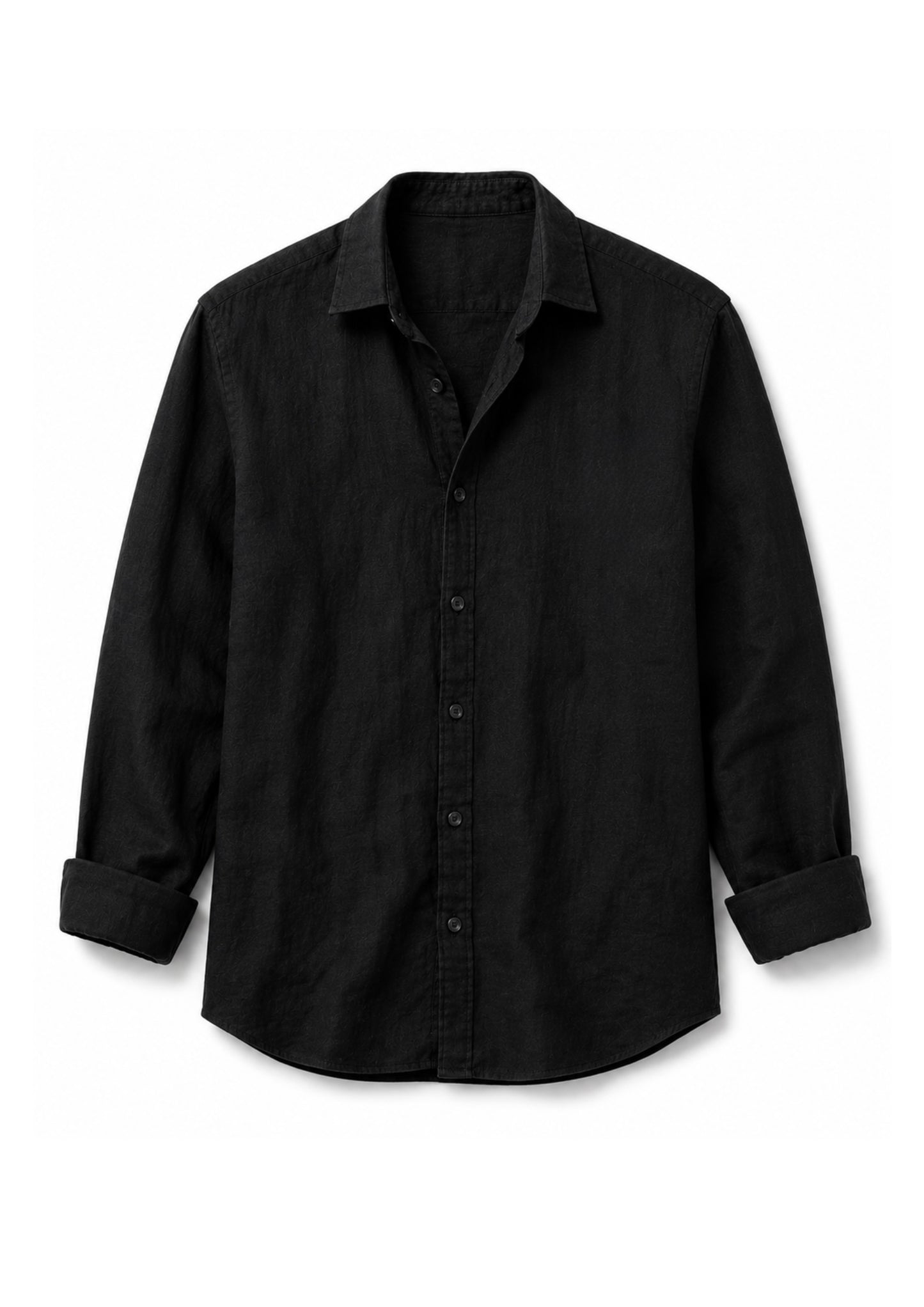 Linen Shirt Black
