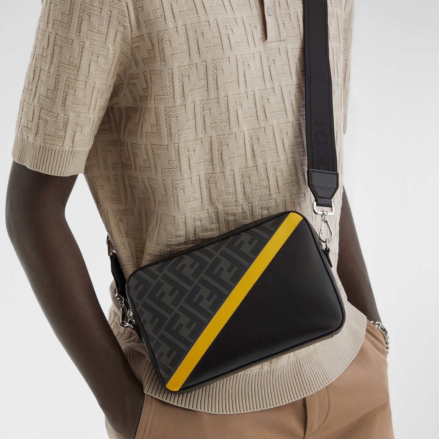 Fendi Diagonal Camera Case
