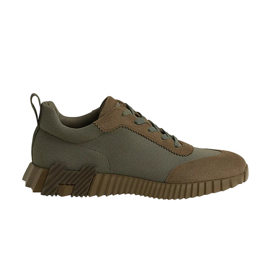Hermes Bouncing Sneaker Olive Green