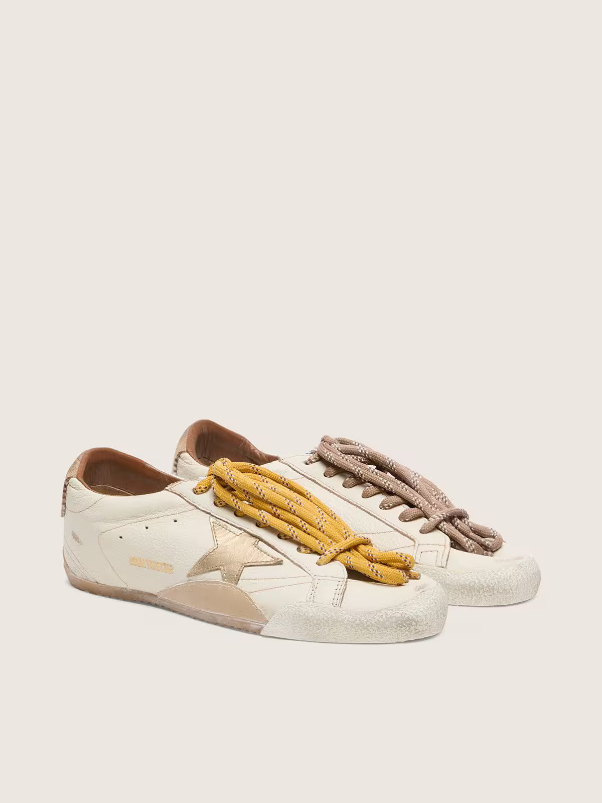 Golden Goose True Star with nappa leather