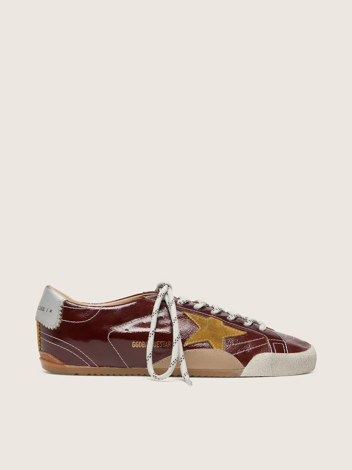 Golden Goose True Star in Burgundy