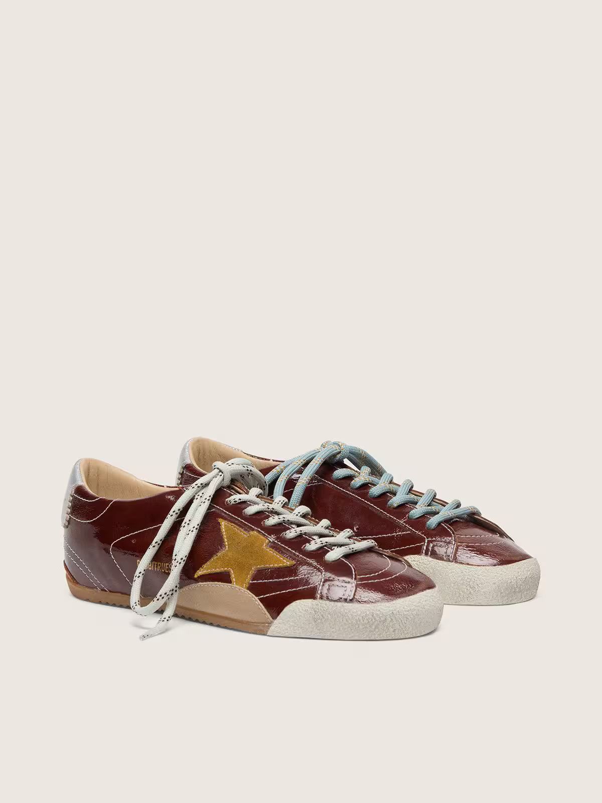 Golden Goose True Star in Burgundy