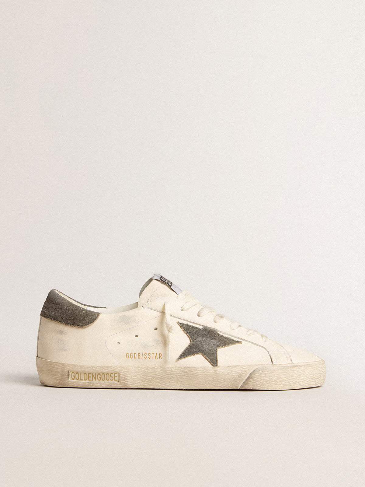 Golden Goose Super Star with grey suede star