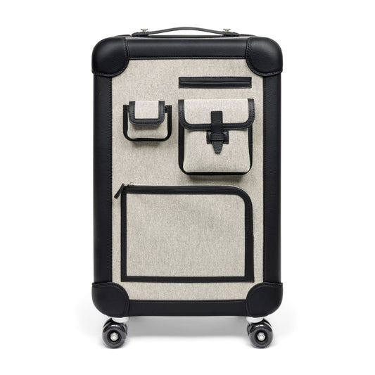Hermes TOILE R.M.S CARGO Rolling Luggage