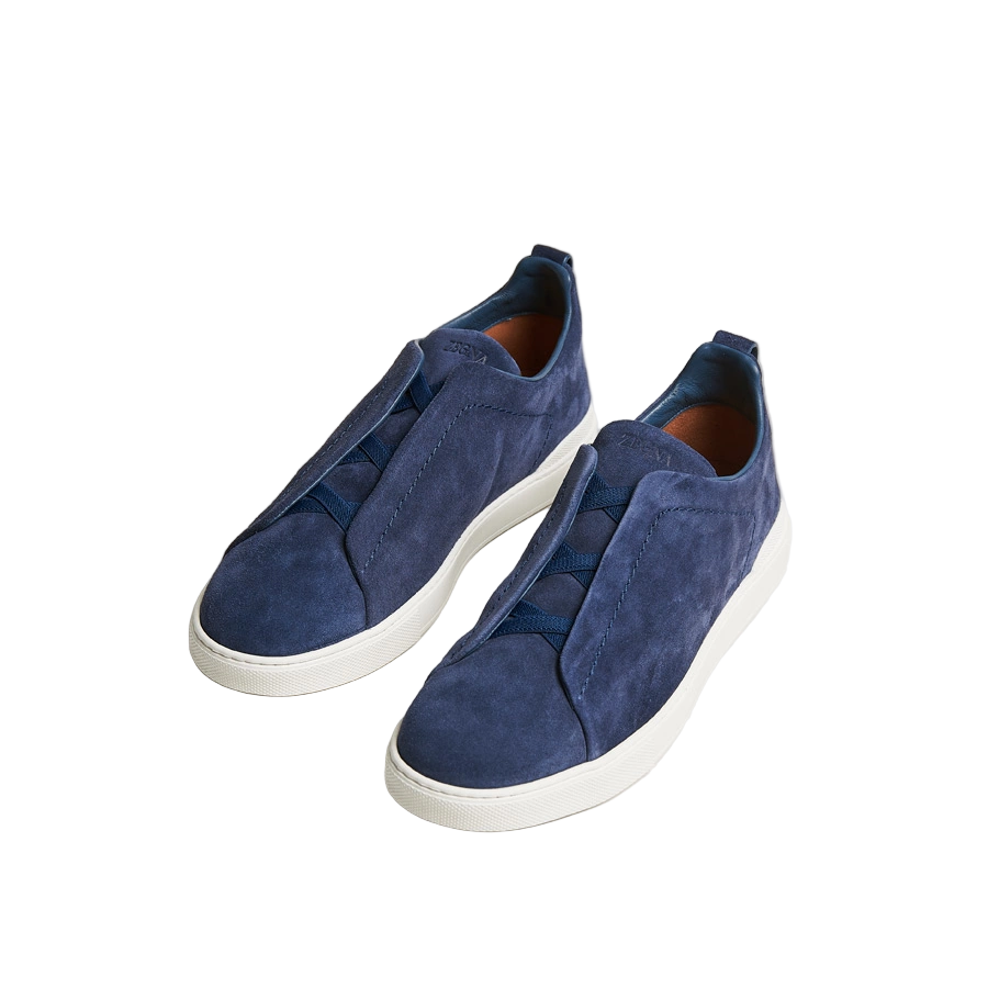 Zegna Triple Stitch Suede